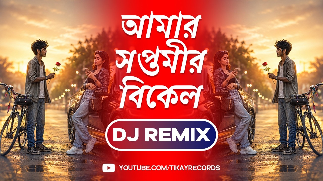 Amar Saptamir Bikel Remix 2026 🔥 | Bengali Puja DJ Song | Bangla Romantic Remix | Tikay Records