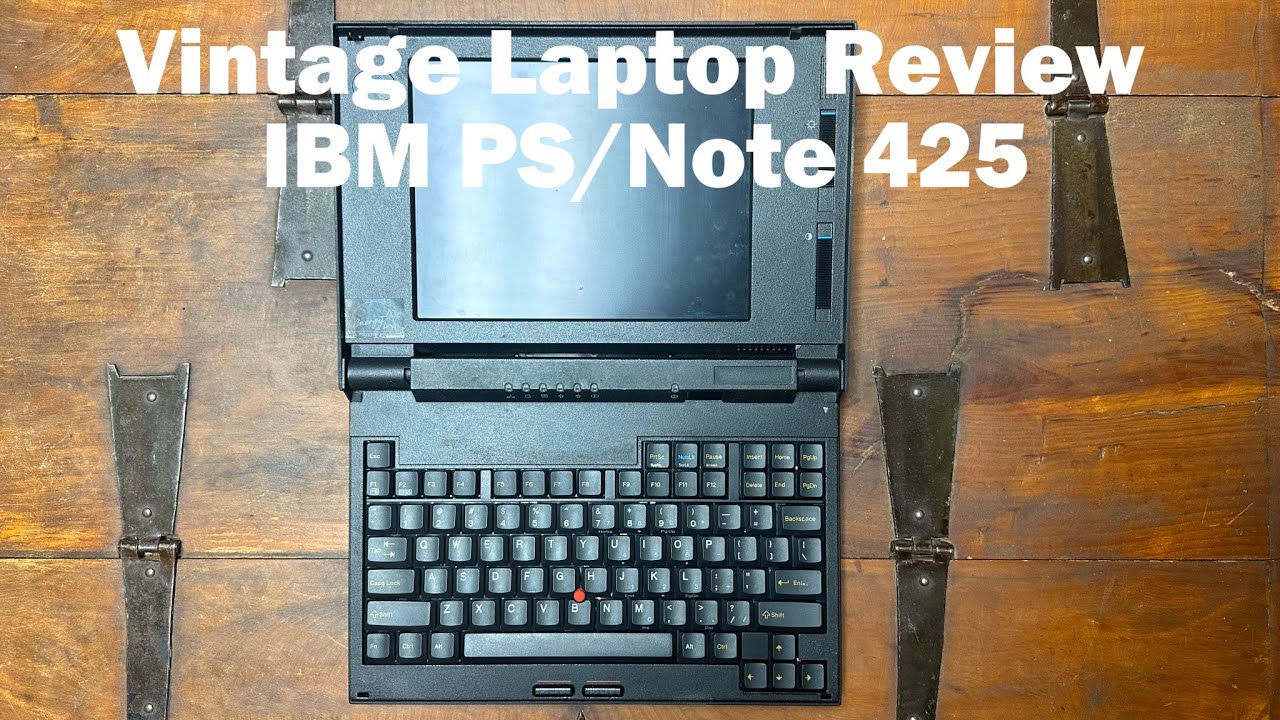 Vintage Laptop Review - IBM PS/Note 425 (1993)