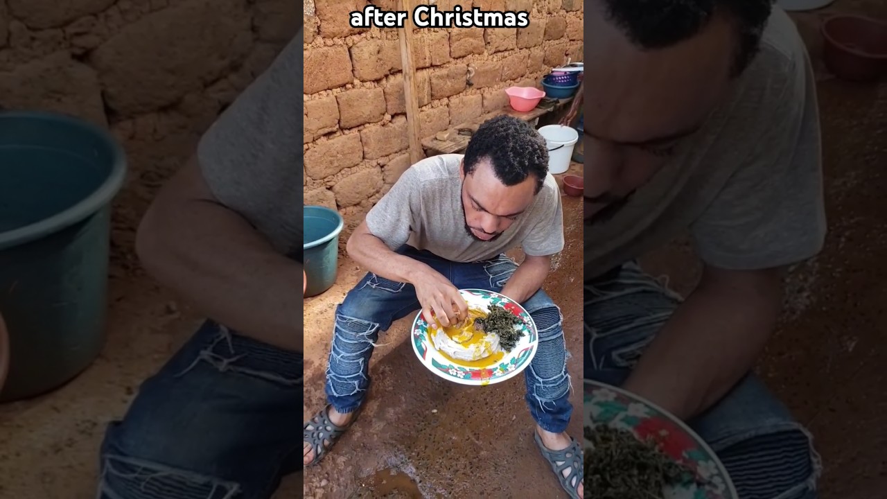 Achu||Taro after Christmas 🇨🇲apr&eacute;s No&euml;l #food #cuisine #cooking #cameroon #culture #eating #single