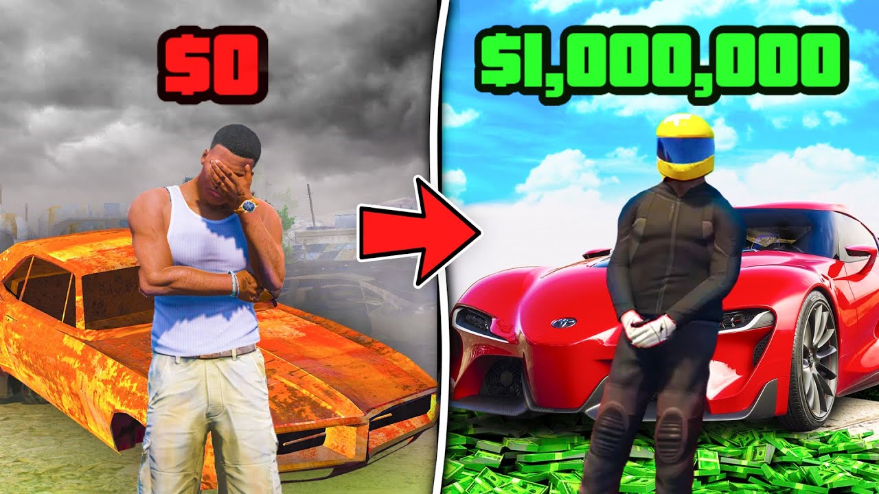 PASO de PILOTO POBRE a MILLONARIO en GTA 5 !! 🚗💨