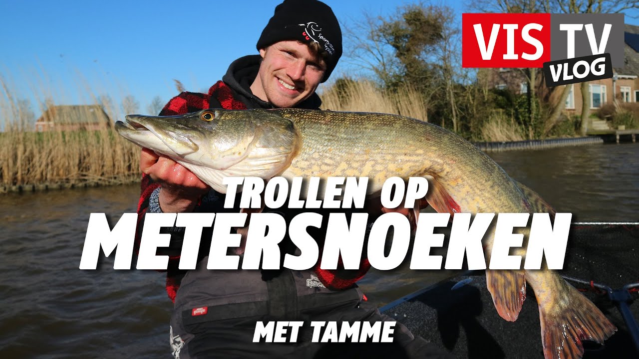 VIS TV Vlog #37 - Trollen op Friese snoek met Tamme