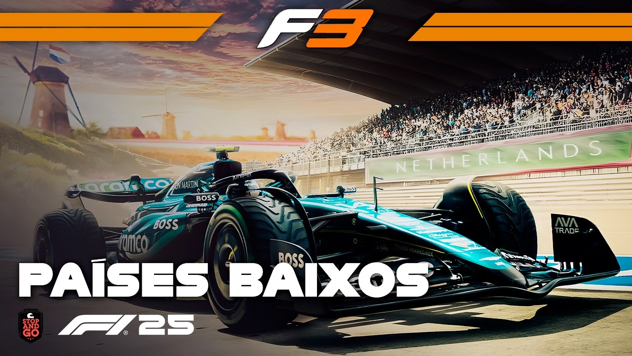 F3 - PAÍSES BAIXOS - ETAPA 5 - F1 AO VIVO - T26 | CAMPEONATO F1