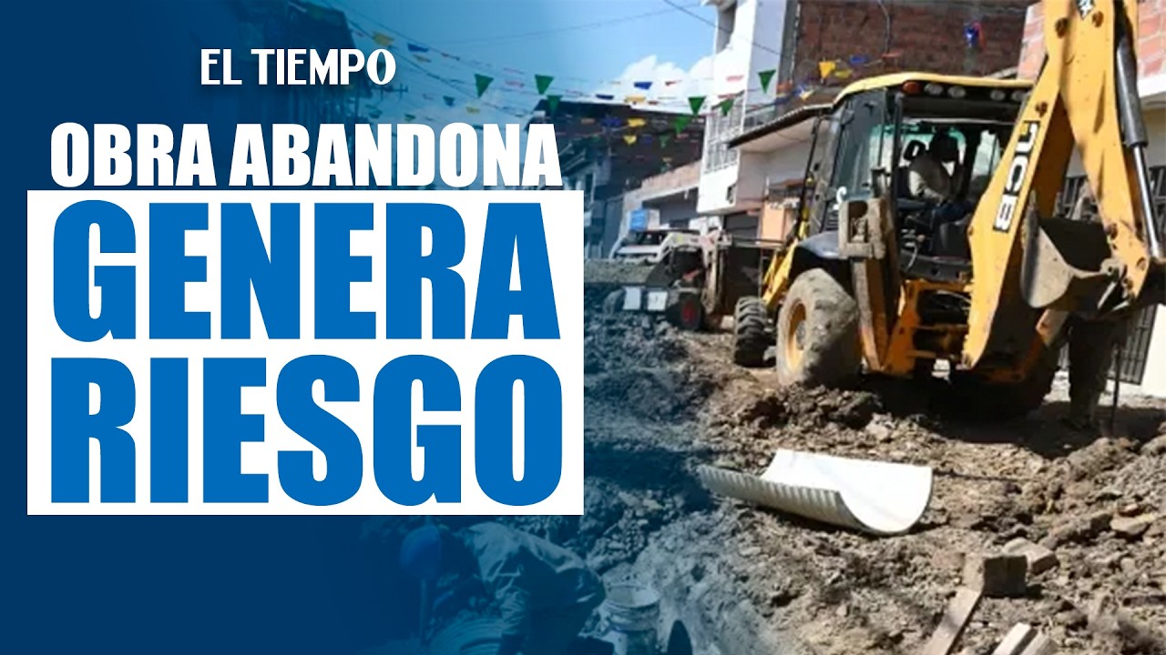 Denuncian obra abandonada en Las Mercedes que genera riesgo e inseguridad | EL TIEMPO