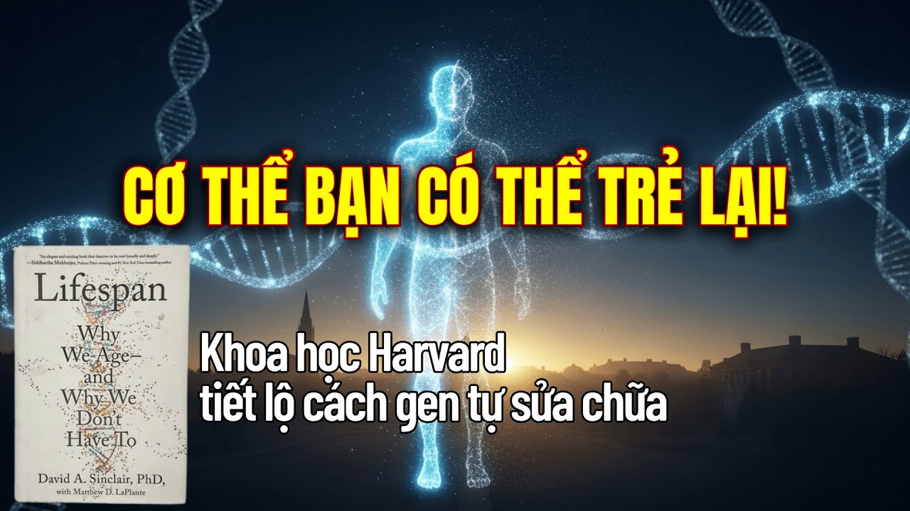 Bí Mật Harvard Giúp Cơ Thể Trẻ Lại | Kích Hoạt Gen Trường Thọ Tự Nhiên