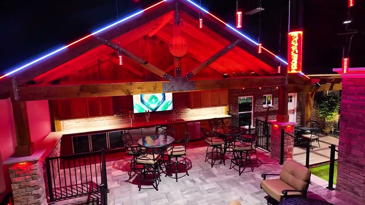 HAVEN Game Day Lighting Experience| Elevate Lighting Systems