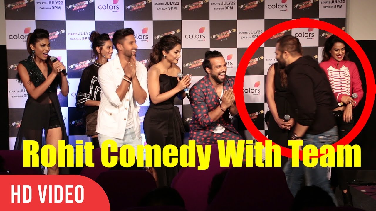 Rohit Shetty Comedy With Team Khatron Ke Khiladi Season 8 | Funny Moments