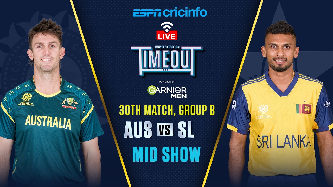 Sri Lanka vs Australia LIVE Innings-break show | T20 World Cup 2026 | SL vs AUS
