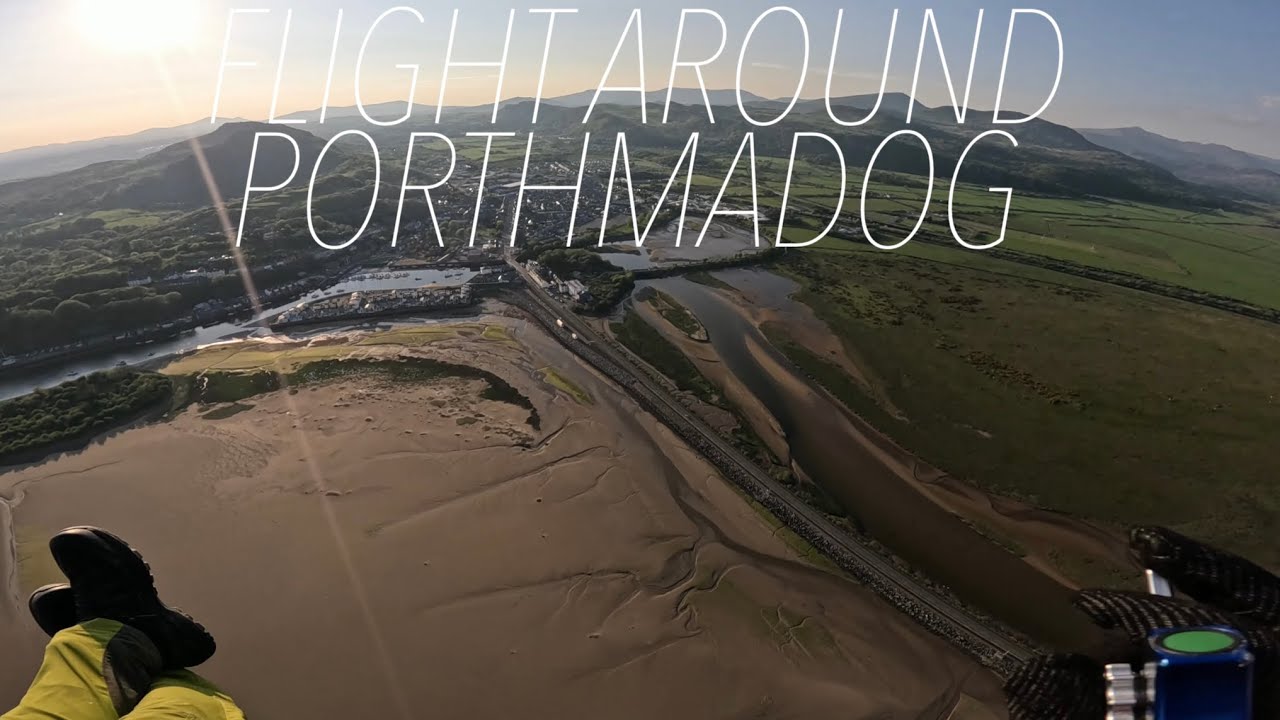 Flight around Porthmadog 11-5-24