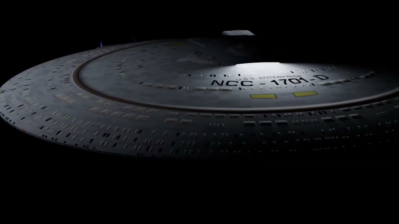 Star Trek TNG Blender intro test