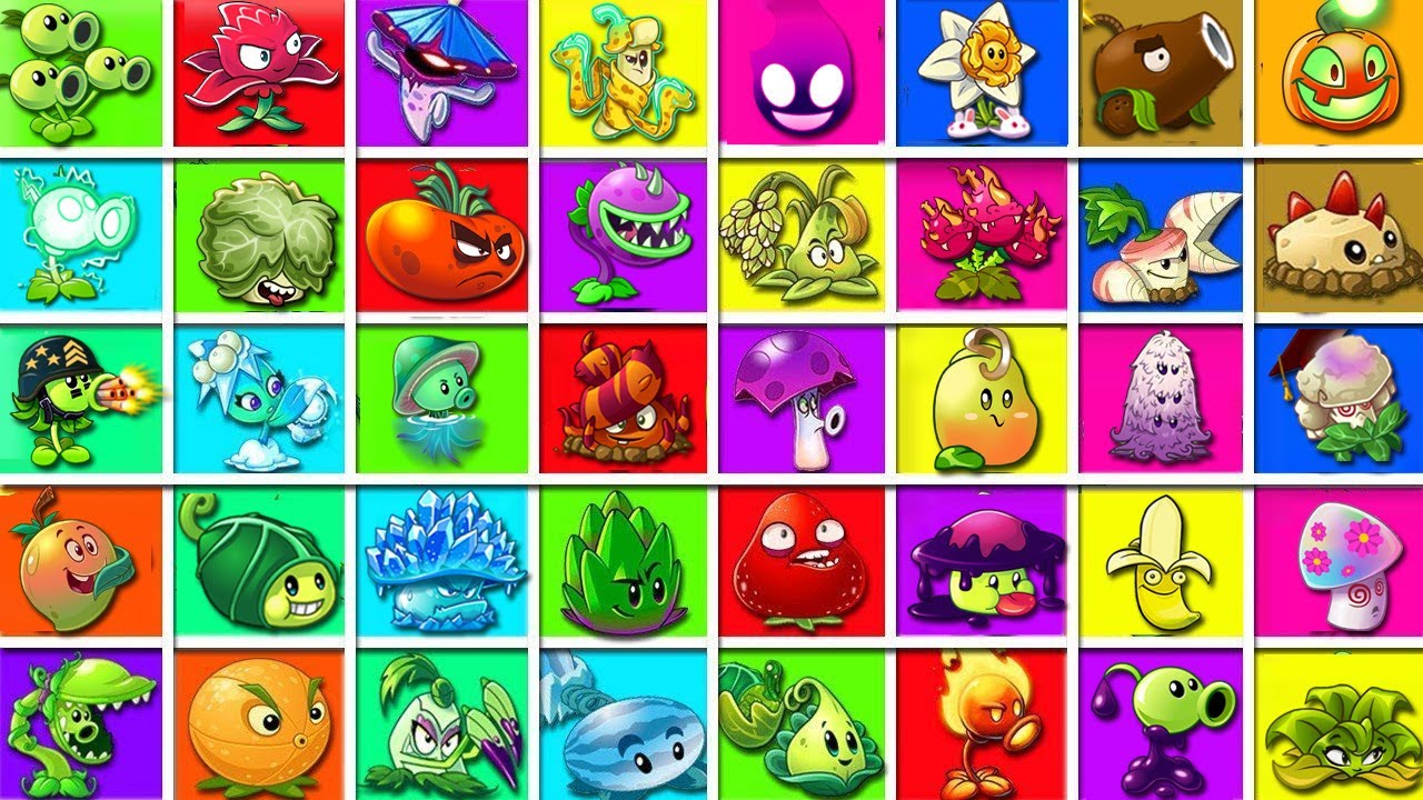 Random 41 Colorful Plants Battlez - Who Will Win? - Pvz 2 Plant vs Plant