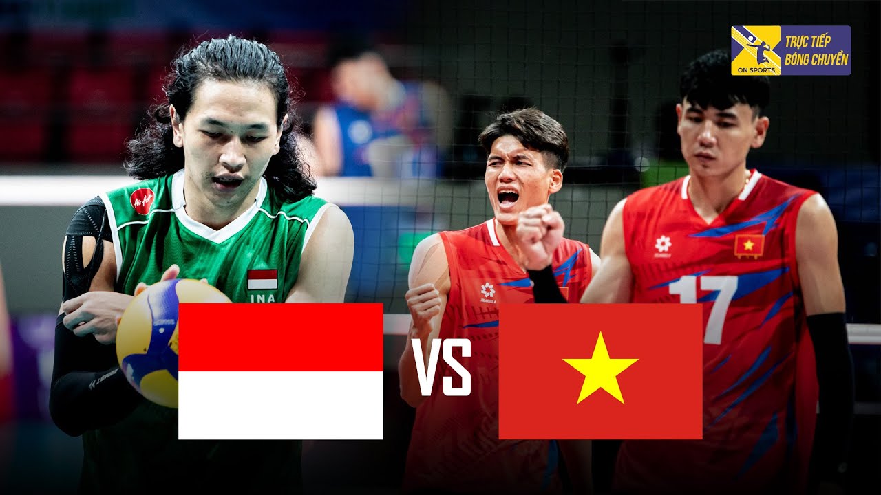 🔴INDONESIA vs VIỆT NAM | Đại chiến Farhan Halim - Ngọc Thuân, mãn nhãn rượt đuổi set point nghẹt thở