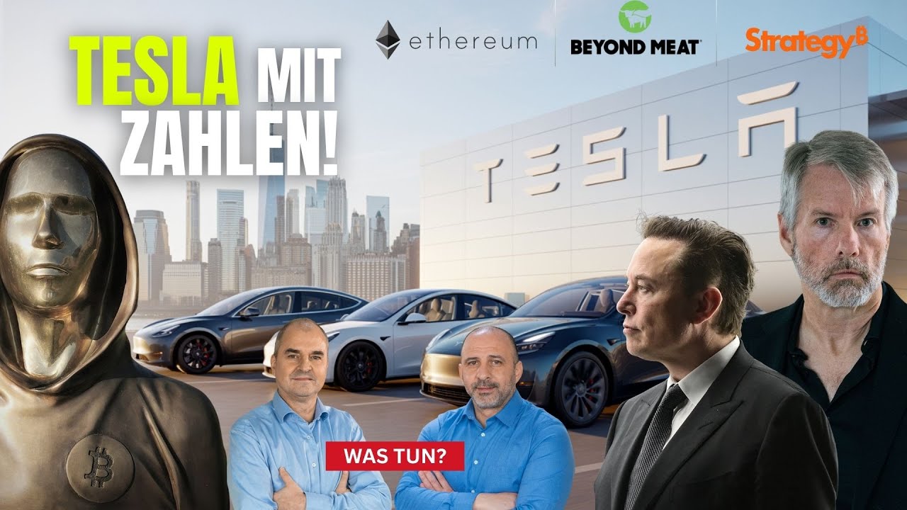 Trump & Xi Jinping weiter im Clinch! Tesla | Strategy | Ethereum | Brent Crude Oil | Beyond Meat
