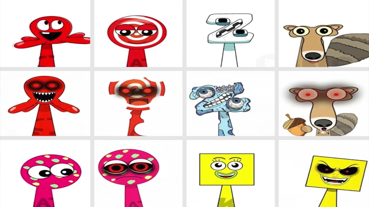 MY/ All Phases in New Incredibox Sprunki OC : of Fluffy From //Phase 1 to Phase 3
