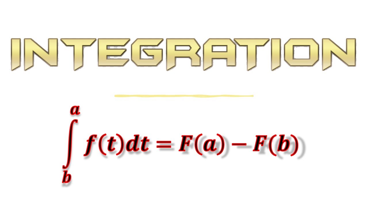 Year 13/A2 Pure Chapter 11.9 (Integration)