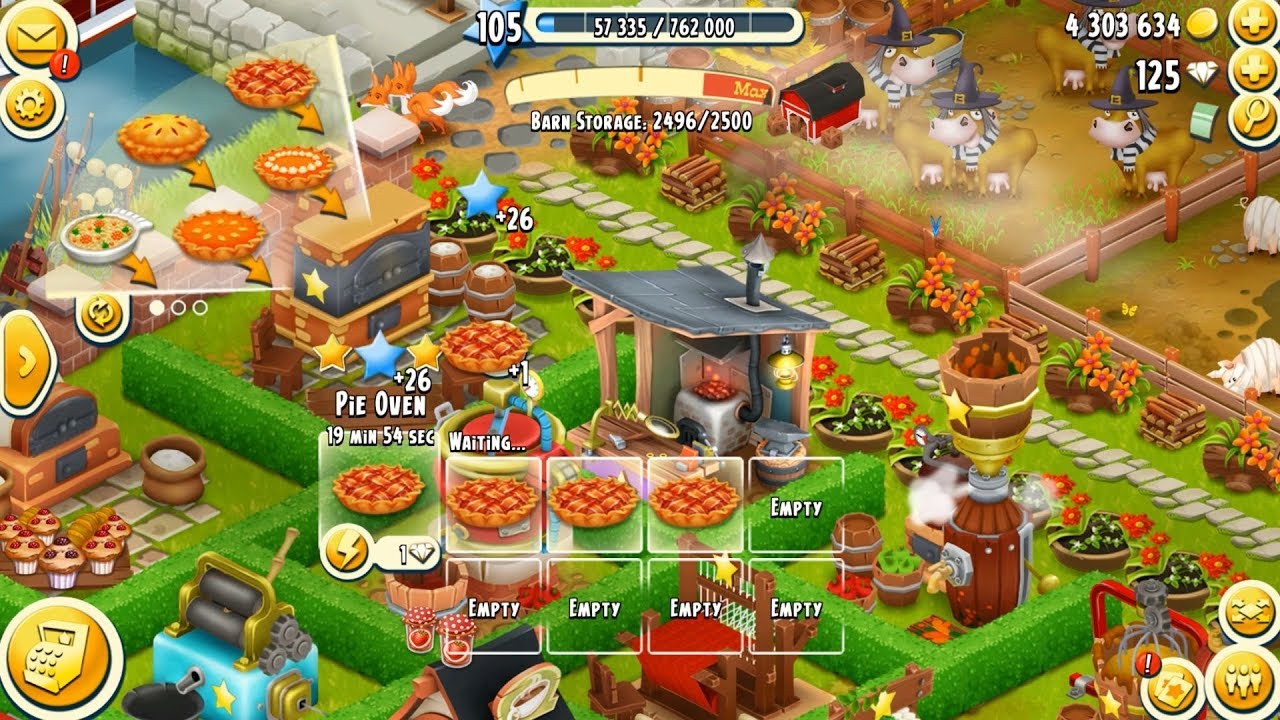 Hay Day Level 105 Update 10 HD 1080p