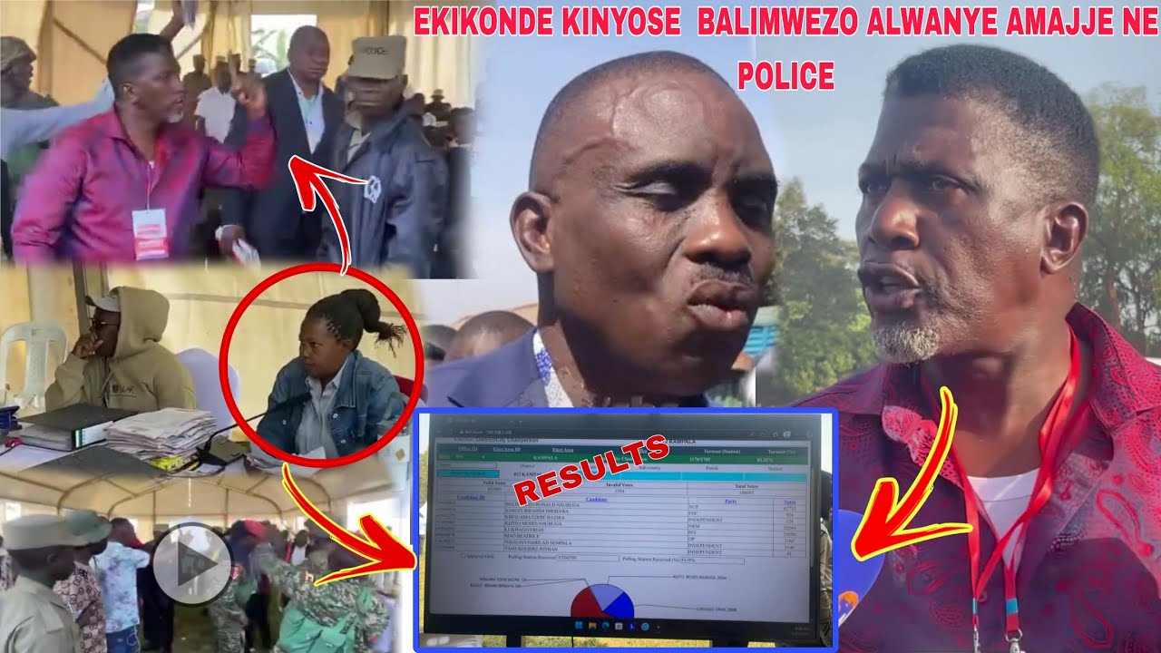 Ekikonde Kitokose! Eng.Balimwezo Avudde Mu Mbeera Ono Asabula! Abamajje Ne Police Batasiza Owa EC 
