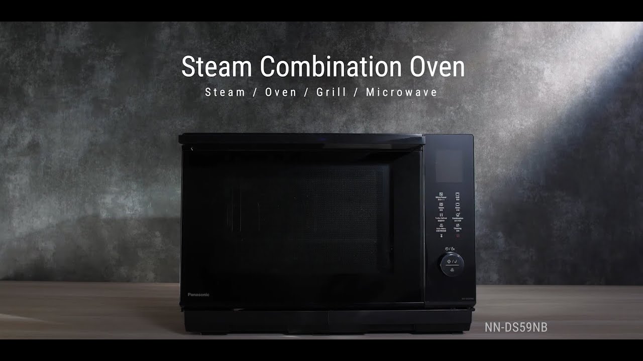 Panasonic Multi Functional Steam Grill Microwave Oven - NN-DS59NBYPQ