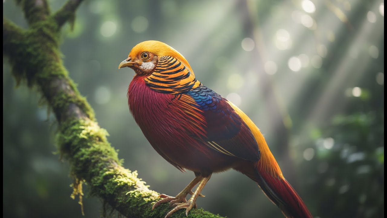 The Most Beautiful Birds in the World 4K HDR - Rare Exotic Wildlife Film for Deep Relaxation