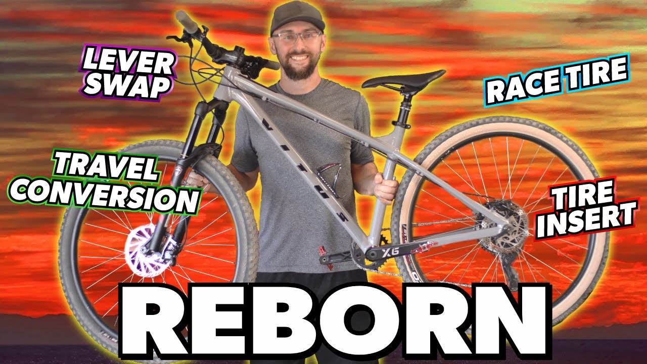 Vitus Nucleus REBORN | Budget Mountain Bike Upgrades | Manitou Markhor Travel Conversion | 2021 VR