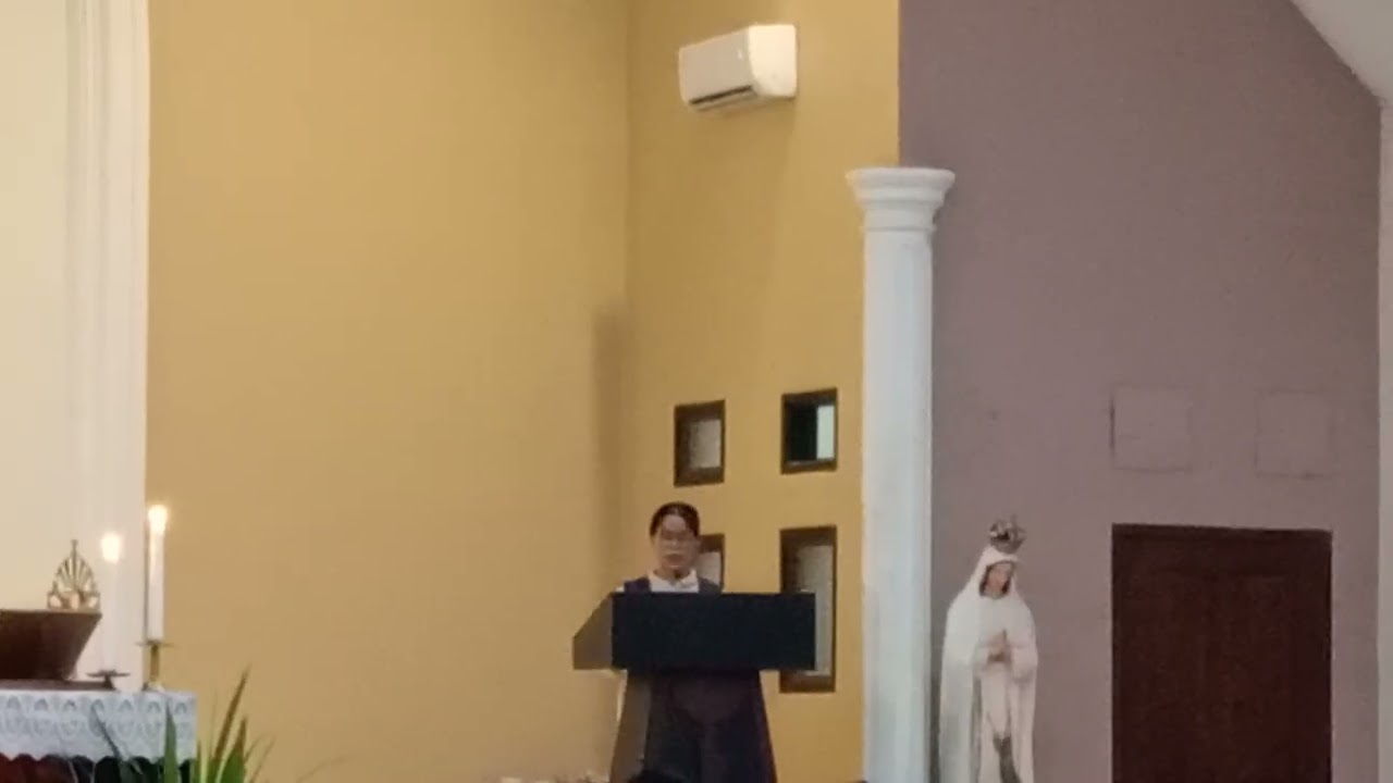 Misa novena ke 7 - paroki Tyas dalem Kroya Cilacap...