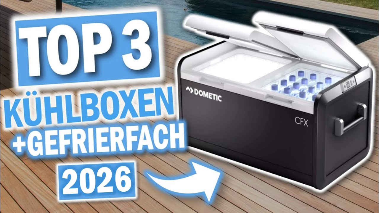 TOP 3 KOMPRESSOR KÜHLBOXEN mit GEFRIERFACH 2026