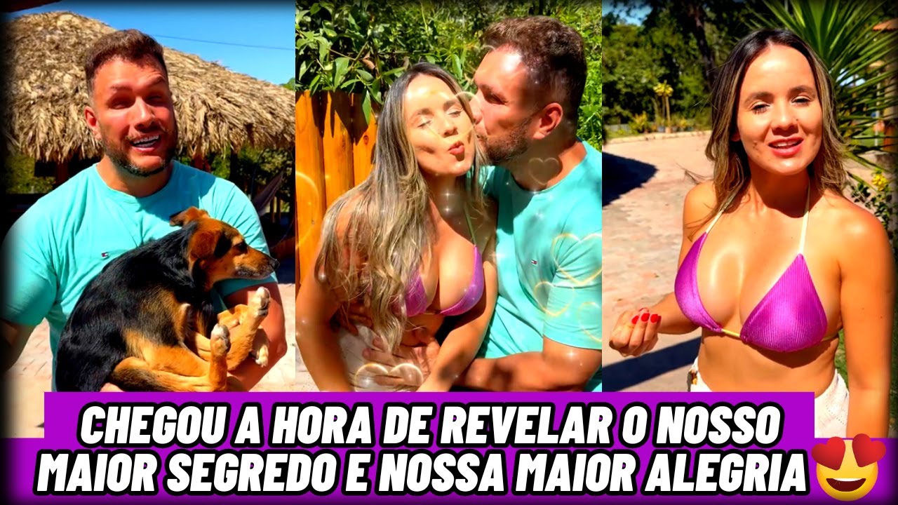 Chegou a Hora de Revelar o Nosso Maior Segredo e Nossa Maior Alegria ❤️