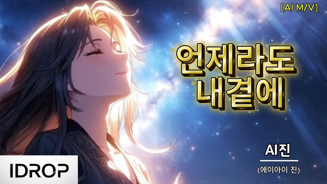 [AI MV] AI진 - 언제라도 내곁에 (BY MY SIDE AT ANY TIME) | IDROP Entertainment (Official Music Video)
