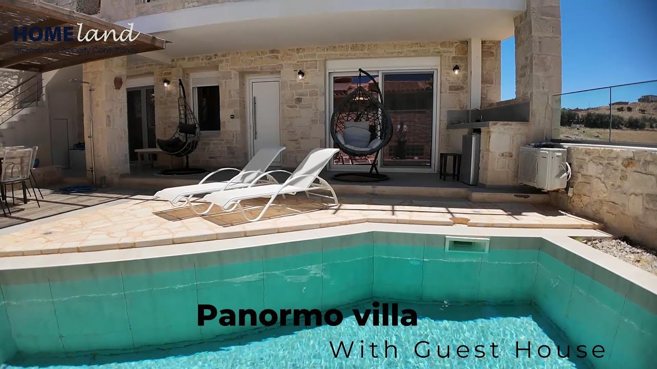 Villa for Sale in Panormos, Crete – Sea View Living