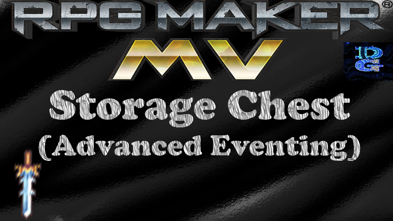 RPG Maker MV Storage Chest Advanced Eventing