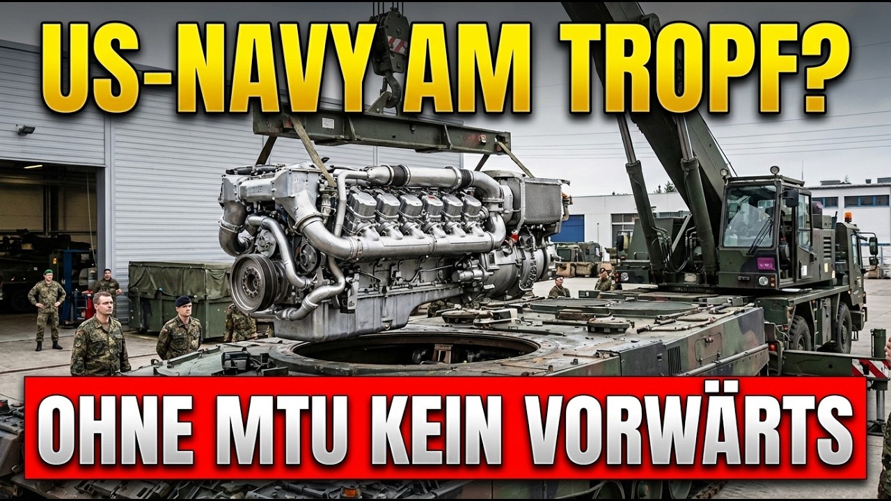 NATO SCHOCKIERT: Warum ohne deutsche MTU-Technik die Welt-Armeen gelähmt sind!