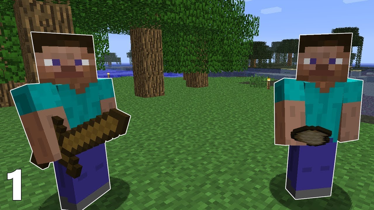 Going Back To Basics In Minecraft 1.0 | Part 1