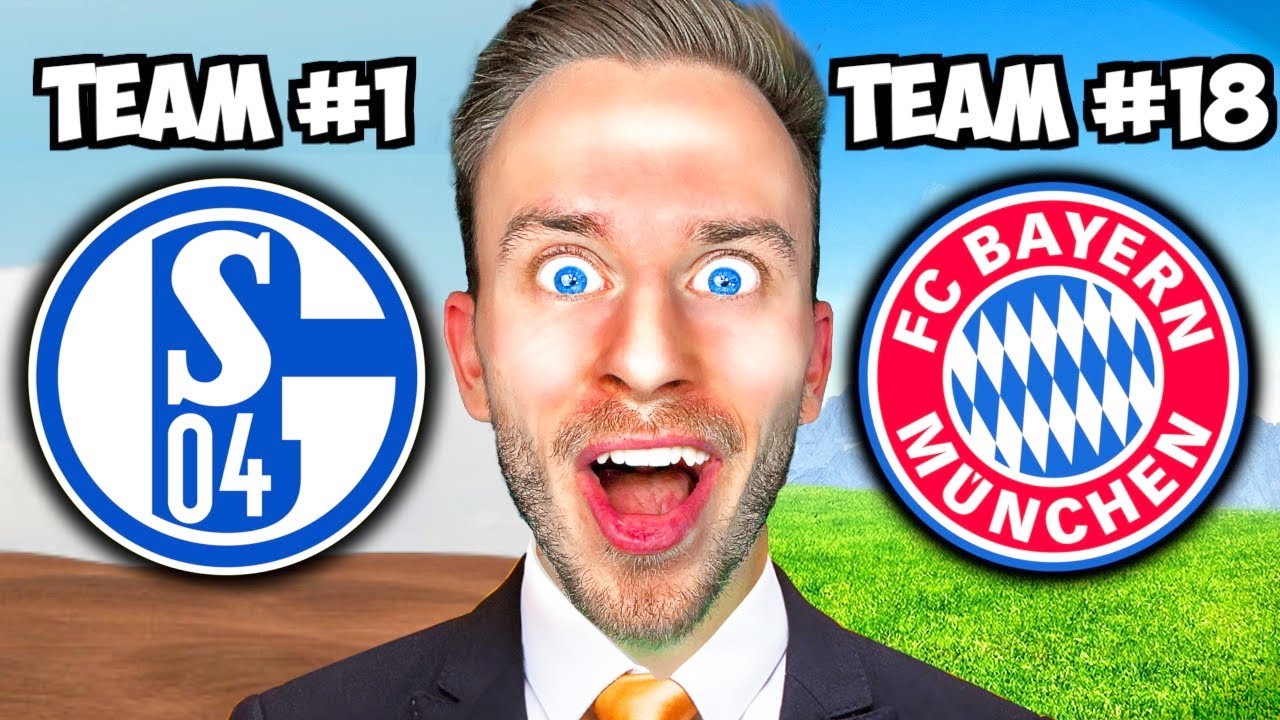 Ich habe 1 SAISON mit JEDEM BUNDESLIGA CLUB gespielt! ⚽️🇩🇪