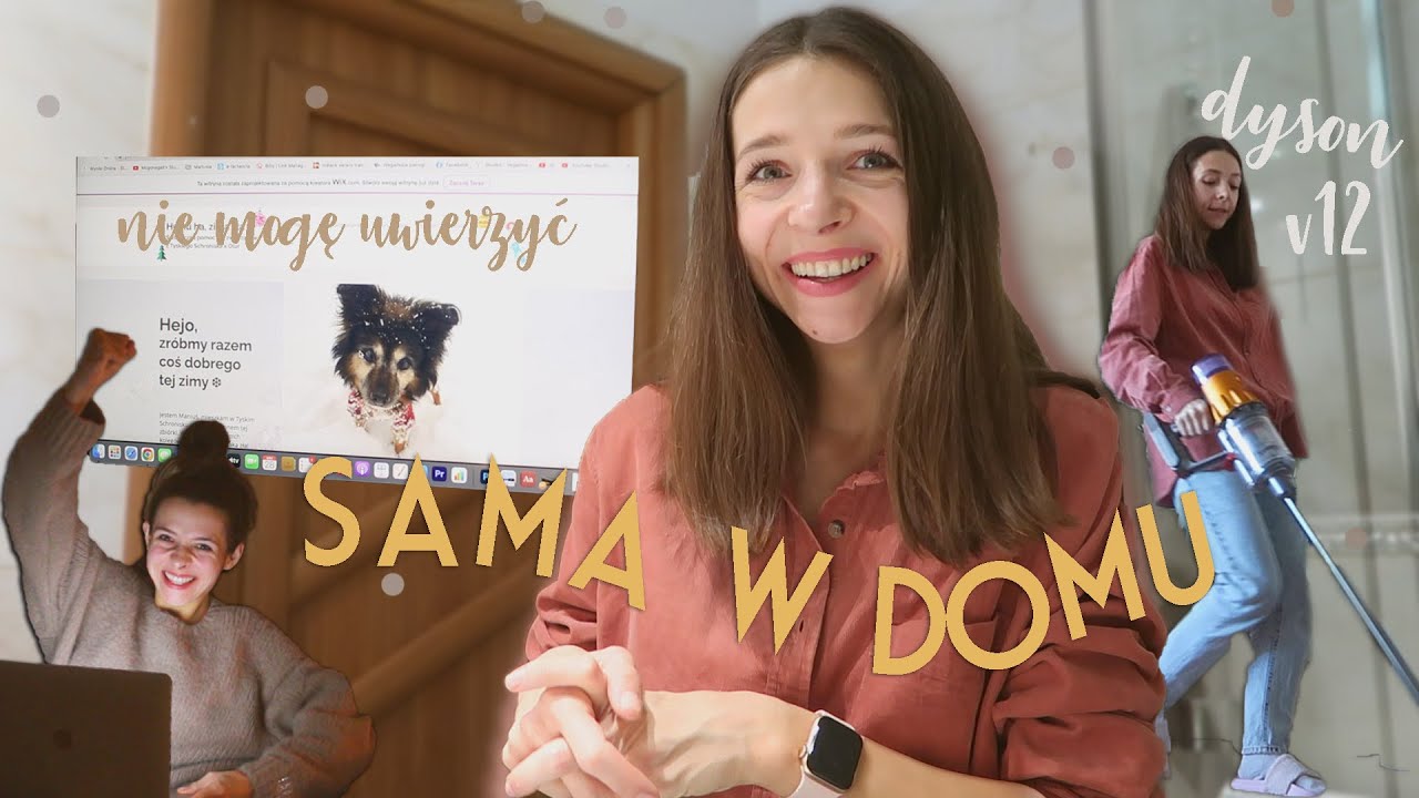 Sama w domu | pożyczam Dysona & cera po 30 & pieniądze dla 🐾♥!