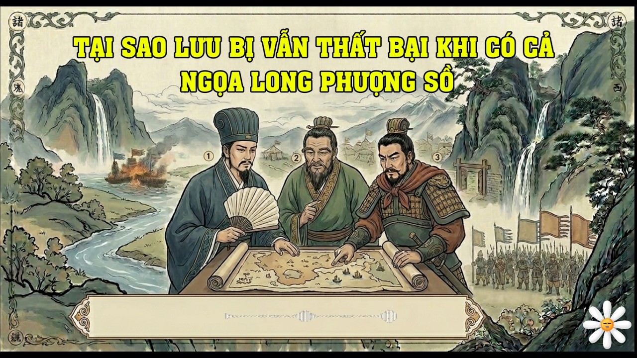 Vì Sao Lưu Bị Có Cả Ngọa Long Và Phượng Sồ Nhưng Vẫn Thua Cả Thiên Hạ?
