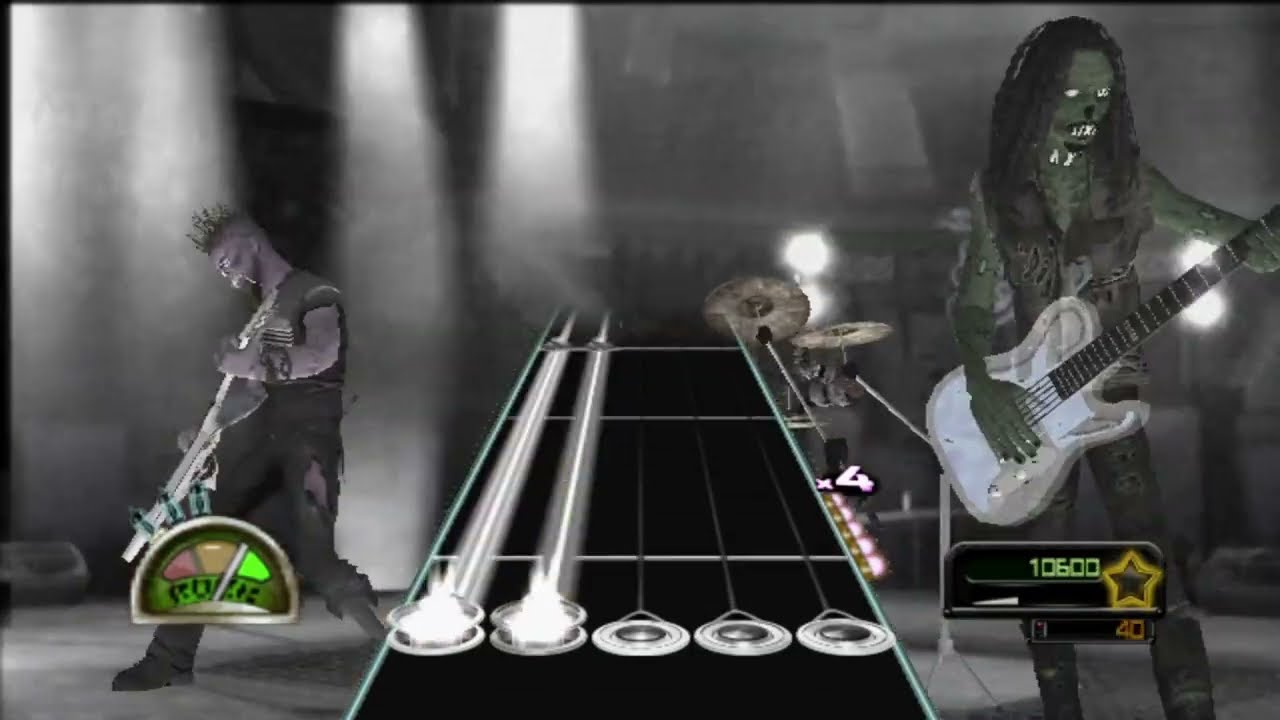 Guitar Hero Metallica PCSX2 Gameplay