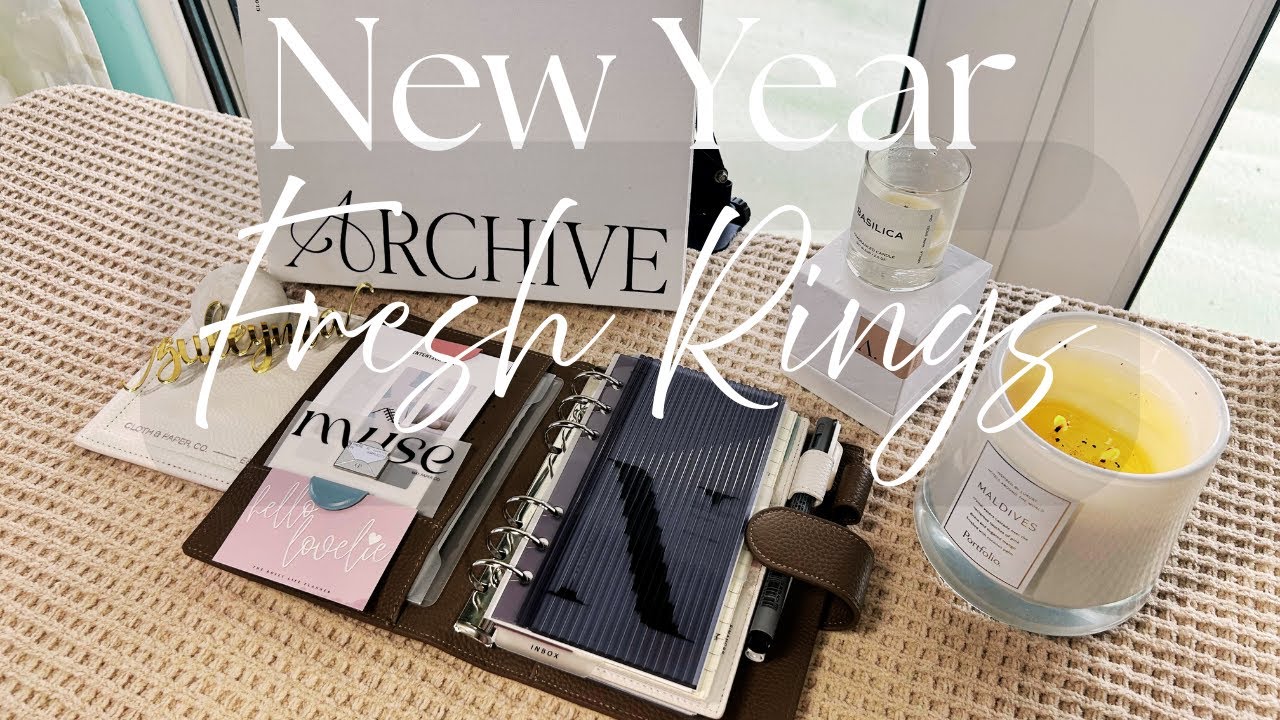 January 2026 | Cloth and Paper | Personal Rings | Planner Refresh #planningcommunity