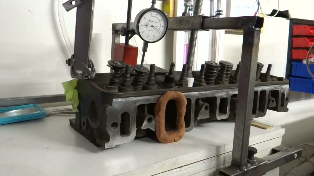 AMC 390 1970 Cylinder Head Flow Test No Porting