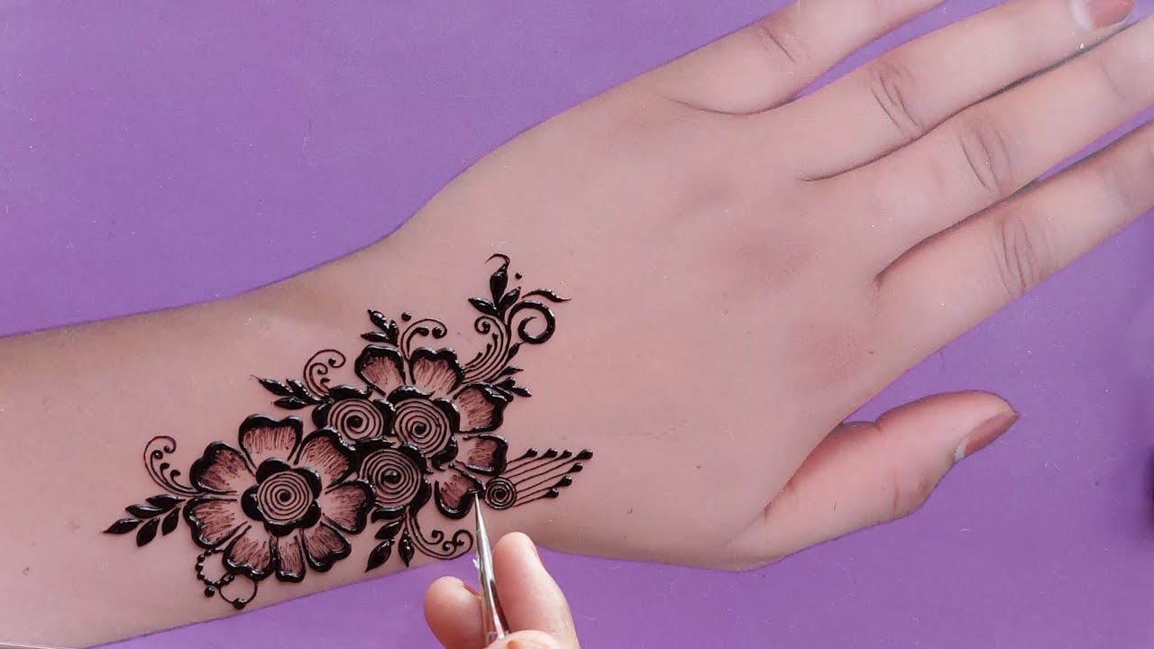 Very beautiful stylish mehndi design | easy arabic mehndi | mehndi ka design | mehndi design |mehndi