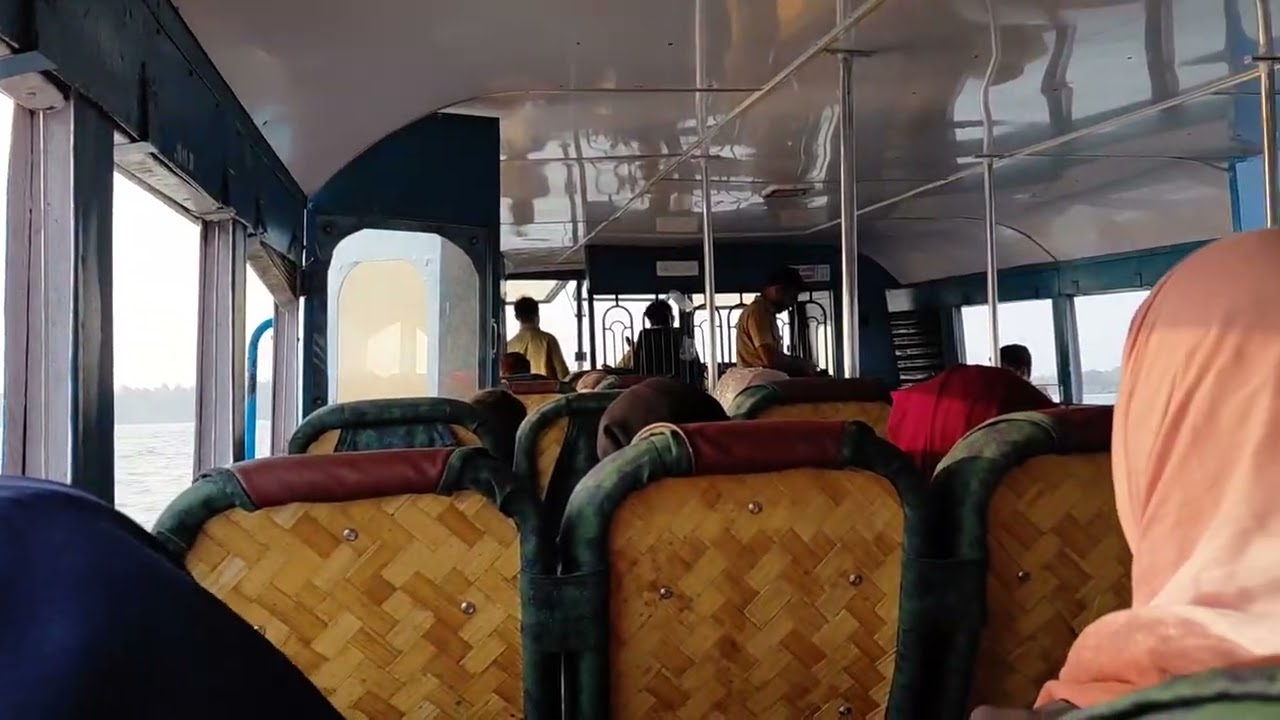 Boat journey from Azhikal to Mattool Kannur Kerala.