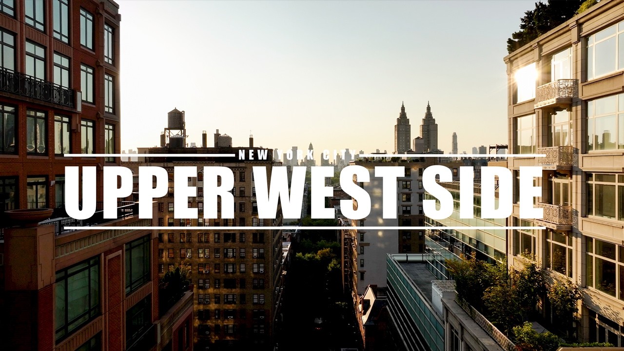 Drone Upper West Side, NYC