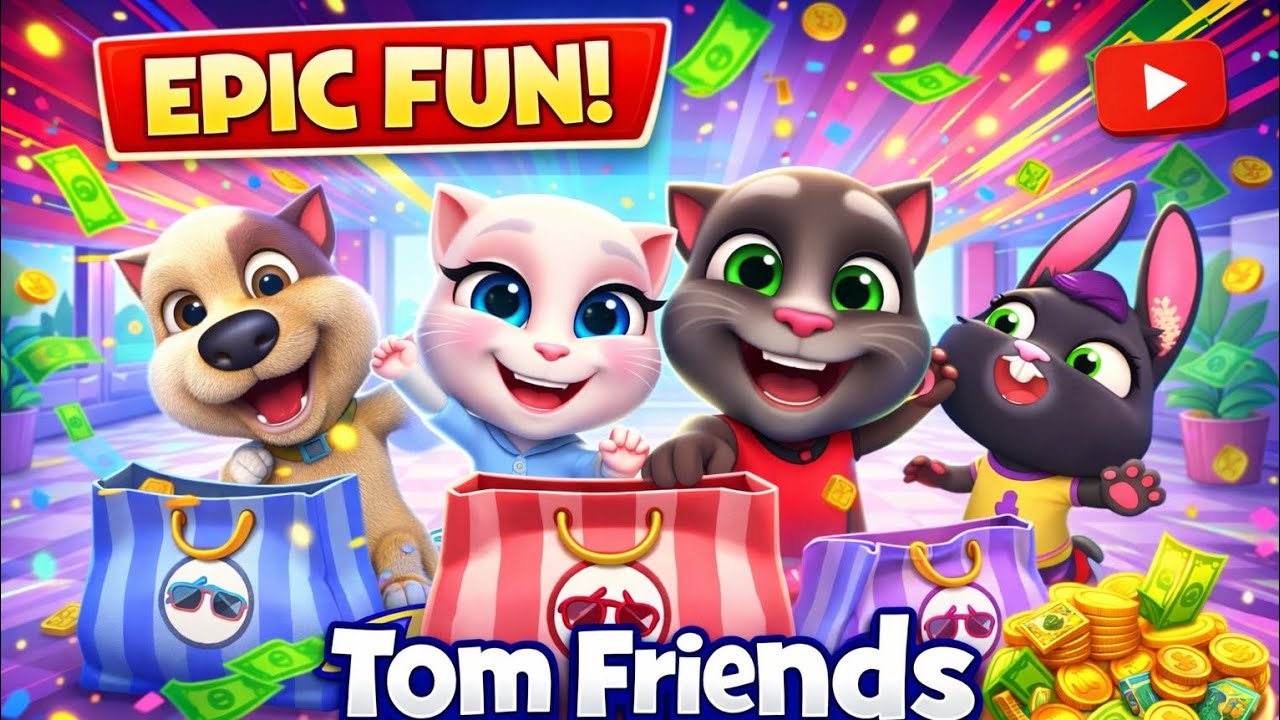 Tom Friends New Challenge 😍 | Epic Fun Gameplay 🎮 | Kids Game Video