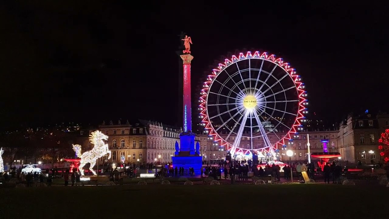 Stuttgart Weihnachten 2021 - Riesenrad | Schlo&szlig;platz