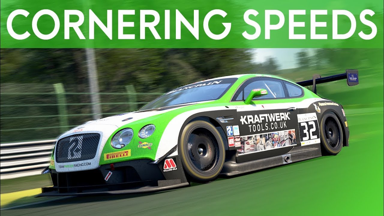 ACC - Testing All Cars Cornering Speeds (Spa Francorchamps)
