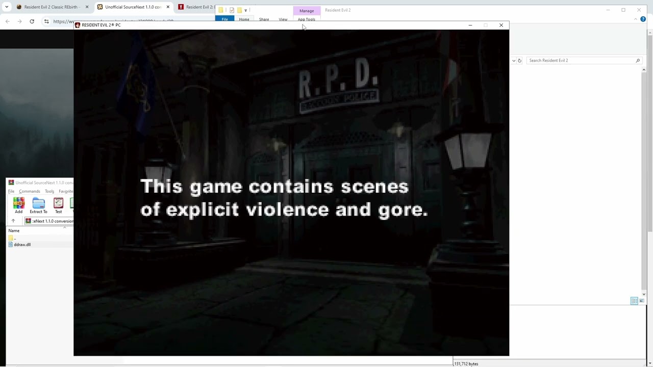 How to Install Classic REBirth/Speedrun/DoorSkip For Resident Evil 2 Classic GoG Release
