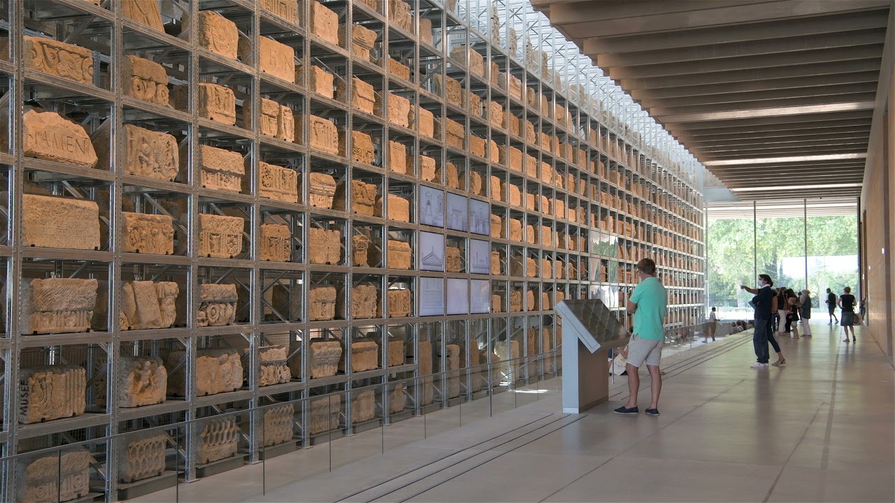 narbo via museum in france by foster + partners