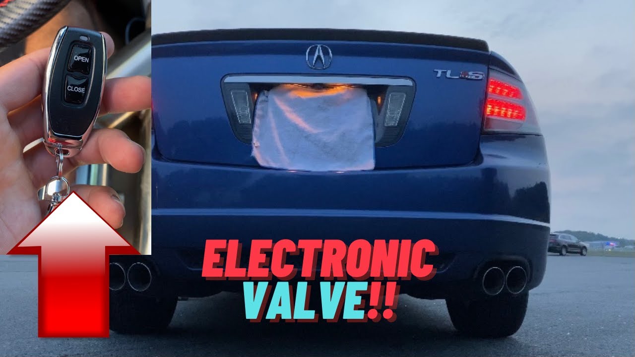 Electronic Valve Cutout-Acura TL Type S Exhaust‼️🔊Straight Piped Acura (Ticket Saver🤞🏽)