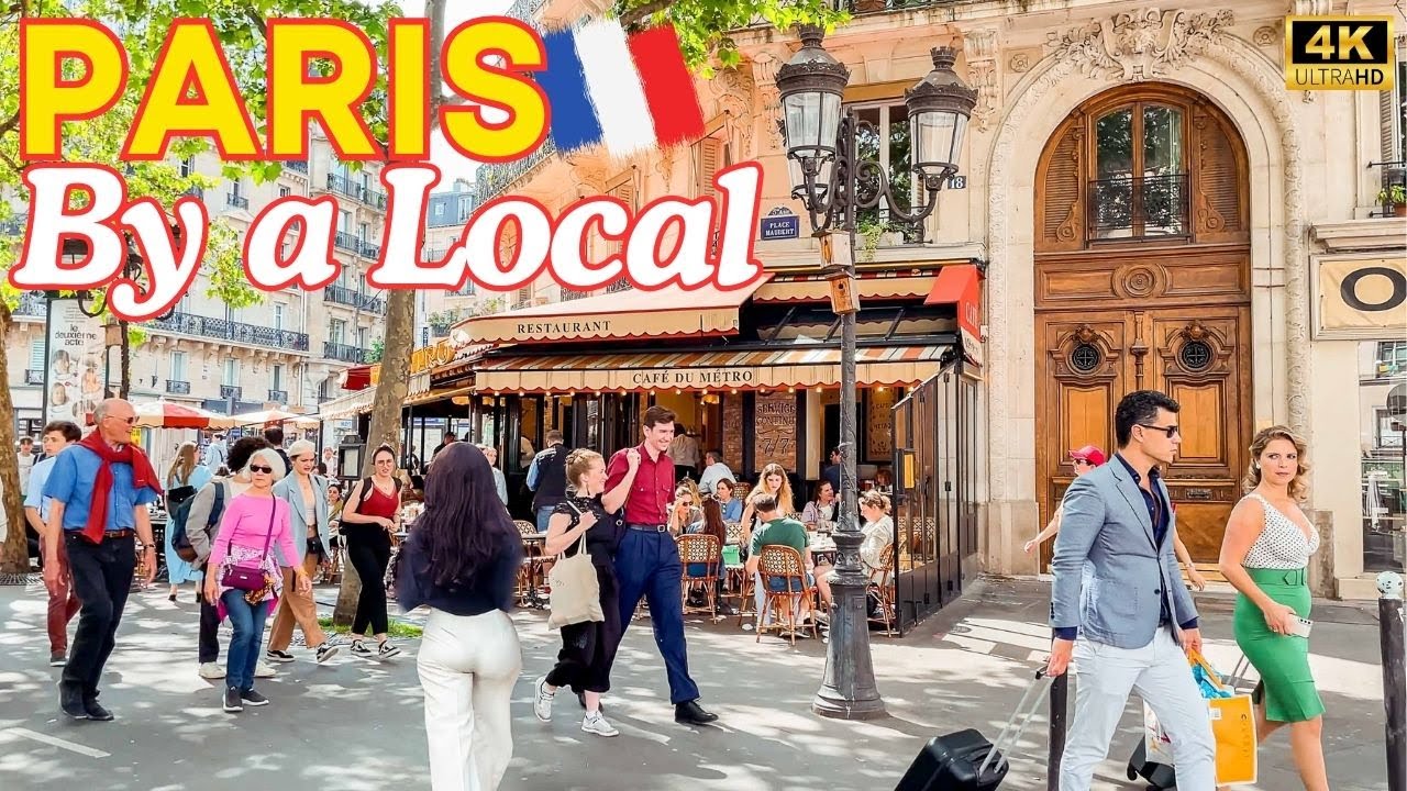 Paris, France 🇫🇷 Experience a Local's Perfect One-Day Walk 4K