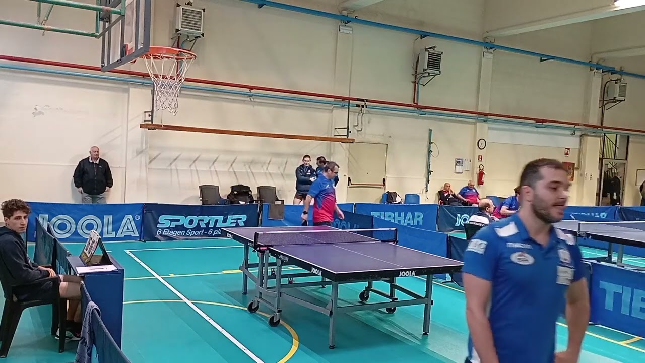 Gregorelli Marco VS Modesto Andrea - Campionato di tennistavolo - D2 - Girone L