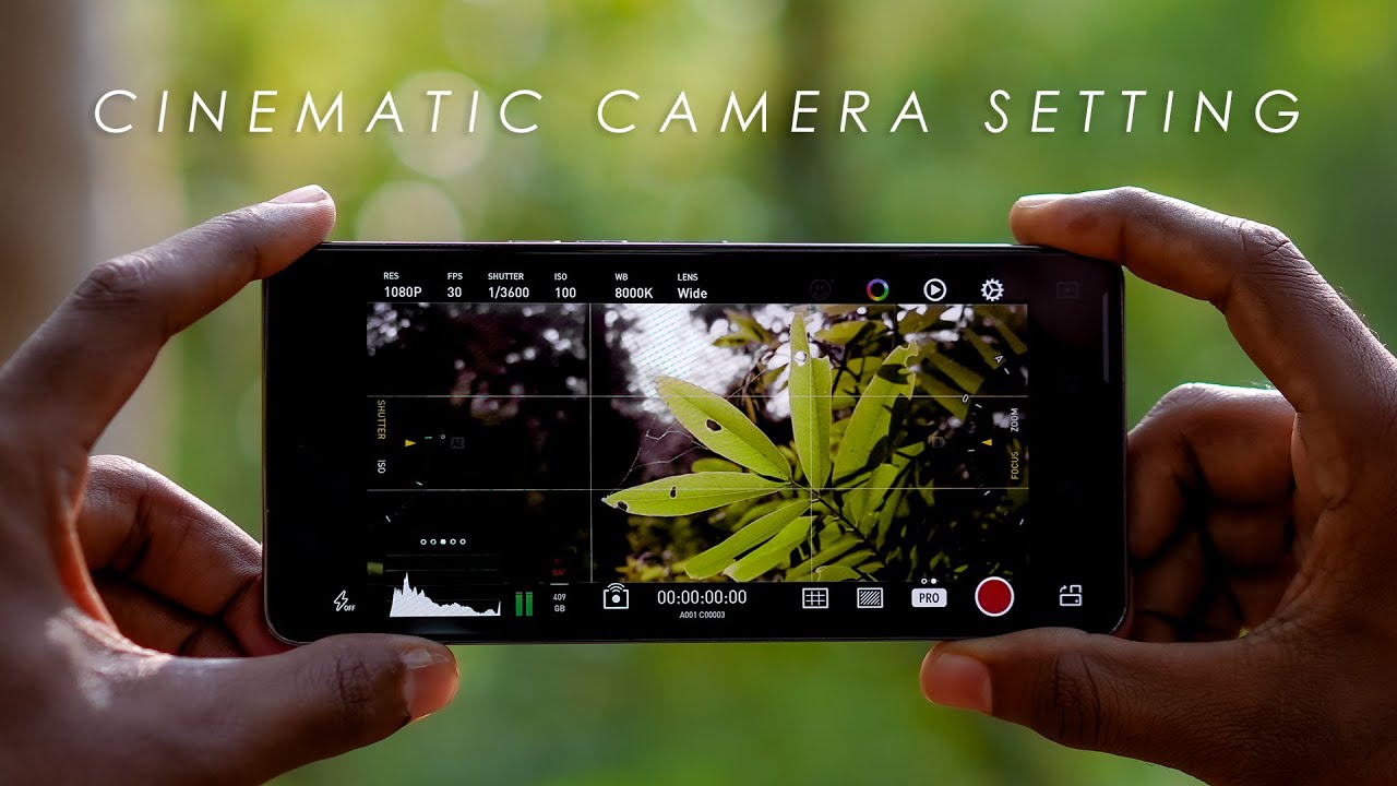 Cinematic Camera Settings for Smartphone Camera - Protake Cinematic Video Settings