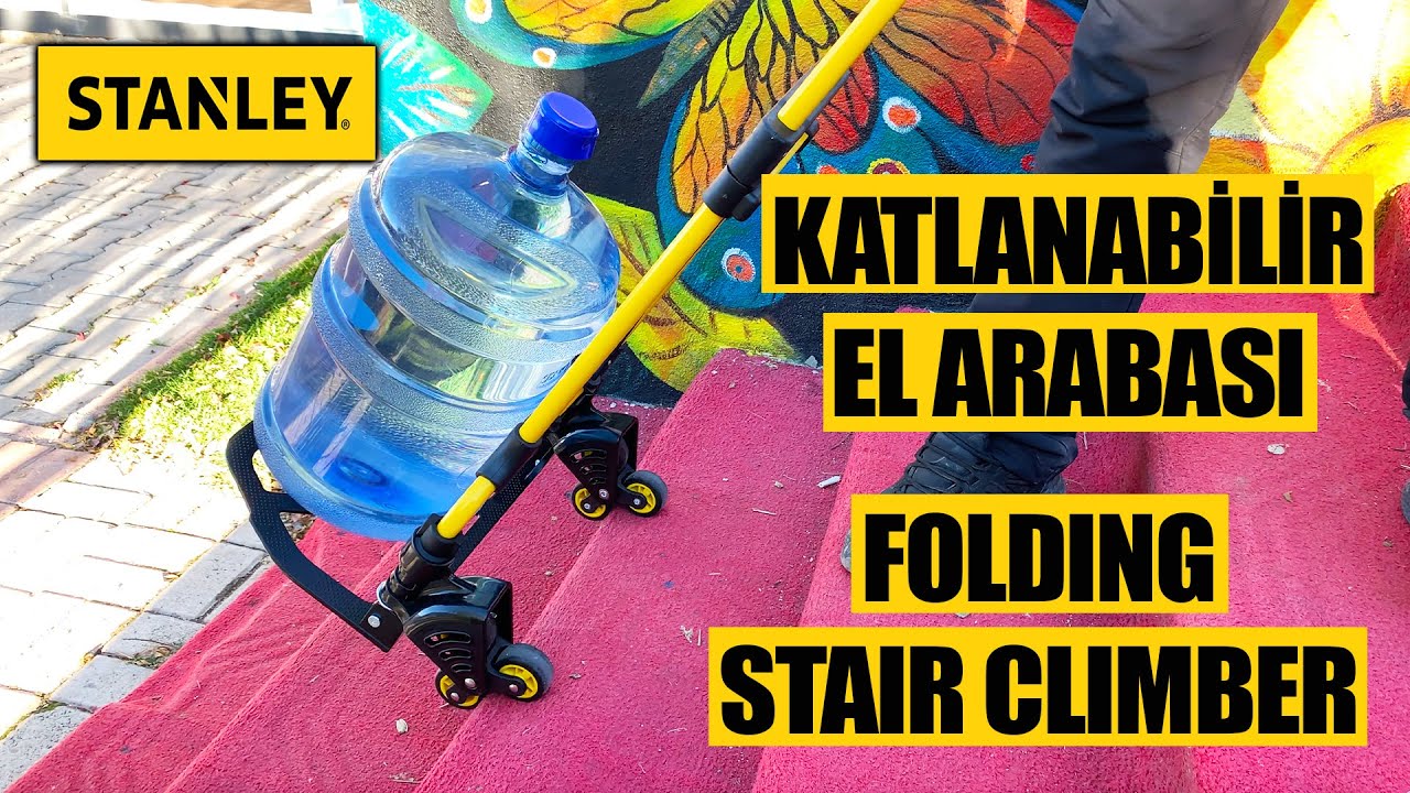 Stanley FT584 Merdiven Çıkabilen Katlanır El Arabası / Stanley Klappbare Sackkarre SXWTD-FT584